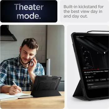 SPIGEN RUGGED ARMOR PRO FUTROLA ZA IPAD AIR 13 2024 BLACK [BLACK] (14 / 17)
