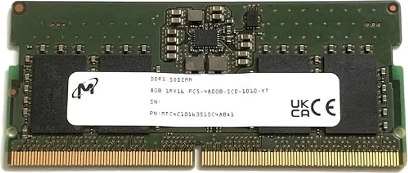 MICRON SO-DIMM DDR5 8GB / 5600MT/S MTC4C10163S1SC56BG1 (1 / 1)
