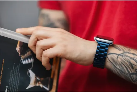 APPLE FORCELL F-DESIGN FA10 NARUKVICA ZA WATCH (38 / 40 / 41MM) BLUE (6 / 7)