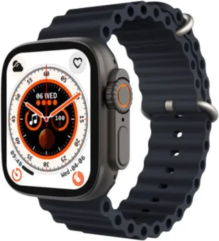 APPLE S8 ULTRA MAX SMART SAT BLACK (WATCH ULTRA REPLIKA) (1 / 10)
