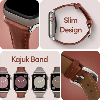 APPLE SPIGEN CYRILL KAJUK NARUKVICA WATCH 4 / 5 / 6 / 7 / 8 / SE (40 / 41 MM) CHESTNUT (4 / 13)