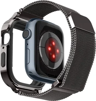 APPLE SPIGEN METAL FIT PRO NARUKVICA WATCH 4 / 5 / 6 / 7 / 8 / SE (44 / 45 MM) GRAPHITE (3 / 10)