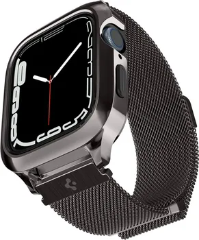 APPLE SPIGEN METAL FIT PRO NARUKVICA WATCH 4 / 5 / 6 / 7 / 8 / SE (44 / 45 MM) GRAPHITE (7 / 10)