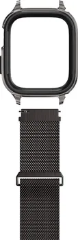APPLE SPIGEN METAL FIT PRO NARUKVICA WATCH 4 / 5 / 6 / 7 / 8 / SE (44 / 45 MM) GRAPHITE (9 / 10)
