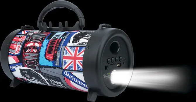 MANHATTAN BT BOOMBOX LONDON SPEAKER [BLUETOOTH] (2 / 3)