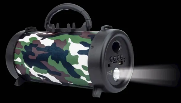 MANHATTAN BT BOOMBOX CAMOUFLAGE SPEAKER [BLUETOOTH] (3 / 3)