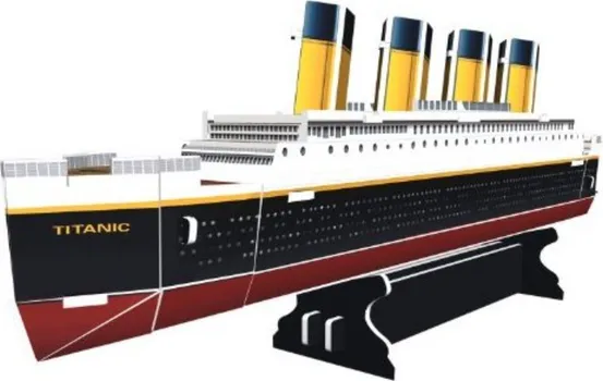 PUZZLE TITANIC CUBICFUN (2 / 2)