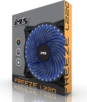 VENTILATOR MS FREEZE LED L220 PLAVI (2 / 2)