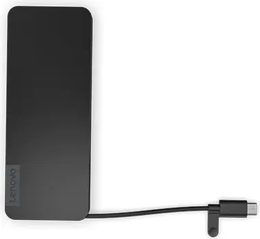 LENOVO USB-C SLIM TRAVEL DOCK (4X11N40212) │ INTERFEJS: USB-C (USB 3.2 GEN 1) │ PORTOVI: 1X HDMI (4K 60HZ), 2X USB-C (GEN 2), 2X USB-A (GEN 1) │ ČITAČ KARTICA: SD, MICROSD │ NAPAJANJE: USB-C DO 65W │ KOMPATIBILNOST: WINDOWS 10, MACOS, LINUX │ DIMENZIJE: 55 X 10,8 MM │ TEŽINA: 108 G │ BOJA: ECLIPSE BLACK (7 / 7)