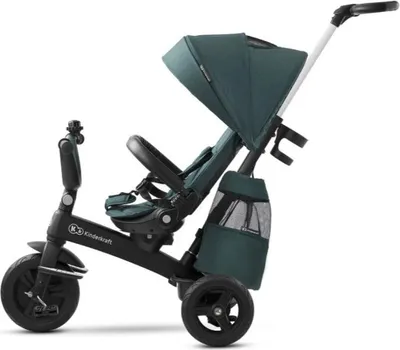KINDERKRAFT TRICIKL EASYTWIST GREEN 31780 (1 / 7)