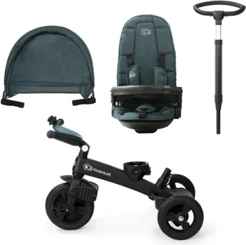 KINDERKRAFT TRICIKL EASYTWIST GREEN 31780 (3 / 7)