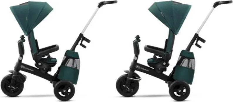 KINDERKRAFT TRICIKL EASYTWIST GREEN 31780 (7 / 7)