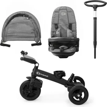 KINDERKRAFT TRICIKL EASYTWIST GREY 31778 (3 / 11)