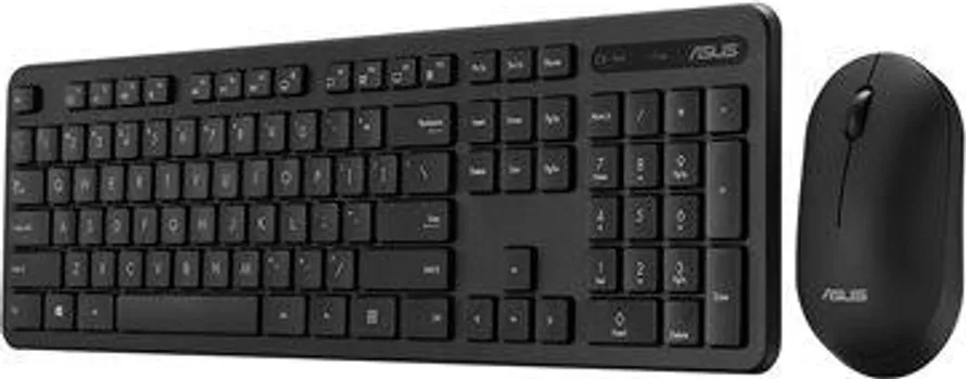 ASUS SET WIRELESS TASTATURA I MIS CW100, YU KARAKTERI, BLACK (1 / 1)