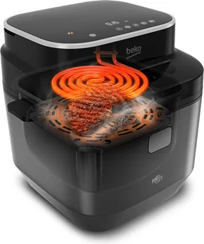BEKO FRL 5474 B AIRFRYER FRITEZA NA VRUĆ VAZDUH │ SNAGA: 2570W │ KAPACITET: 7.6L │ 8 AUTOMATSKIH PROGRAMA │ NELJEPLJIVA UNUTRAŠNJOST │ TAJMER I KONTROLA TEMPERATURE │ ZAŠTITA OD PREGRIJAVANJA │ PRANJE U MAŠINI ZA SUDOVE │ DIMENZIJE: 38.4 X 26.7 X 32.5 CM │ TEŽINA: 4.8 KG (2 / 9)