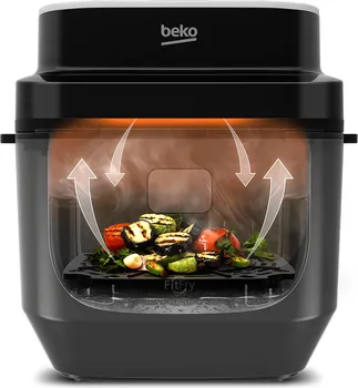 BEKO FRL 5474 B AIRFRYER FRITEZA NA VRUĆ VAZDUH │ SNAGA: 2570W │ KAPACITET: 7.6L │ 8 AUTOMATSKIH PROGRAMA │ NELJEPLJIVA UNUTRAŠNJOST │ TAJMER I KONTROLA TEMPERATURE │ ZAŠTITA OD PREGRIJAVANJA │ PRANJE U MAŠINI ZA SUDOVE │ DIMENZIJE: 38.4 X 26.7 X 32.5 CM │ TEŽINA: 4.8 KG (4 / 9)