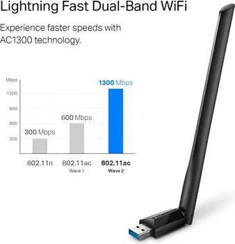 MREZNI UREDJAJ TP-LINK ARCHER T3U PLUS, WRLS KARTICA, AC1300 DUAL BAND (6 / 6)