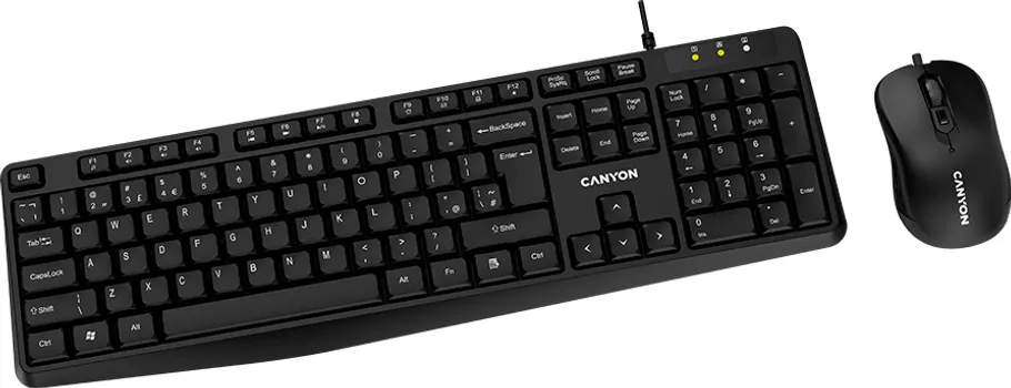 CANYON SET-1 EN KEYBOARD+MOUSE WIRED BLACK (3 / 3)
