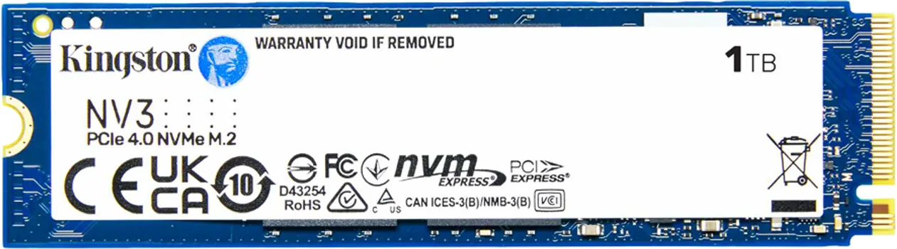 KINGSTON NV3 1TB / SSD M.2 2280 / PCIE 4.0 NVME (1 / 1)