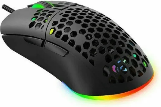 HAVIT MS1036 GAMING MIŠ │ POVEZIVANJE: USB │ RGB OSVJETLJENJE │ NAPON: 5V │ DIMENZIJE: 121 X 64 X 42 MM │ KABL: 1.6 M │ PROGRAMIBILNE TIPKE: 7 │ DPI: DO 7200 (6 NIVOA) (3 / 3)