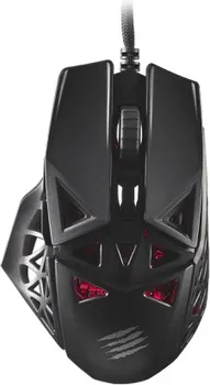 MADCATZ M.O.J.O. M1 GAMING MIŠ │ SENZOR: PMW 3360 (OPTIČKI) │ DPI: DO 12.000 │ BRZINA: 250 IPS │ UBRZANJE: 50G │ POLLING RATE: 1000HZ / 1MS │ TASTERA: 8 PROGRAMABILNIH │ RGB OSVJETLJENJE │ PREKIDAČI: 60M KLIKOVA │ PROFILI: 5 │ TEŽINA: 70 G │ DIMENZIJE: 120 X 79.3 X 39 MM │ KABEL: PARACORD, 1.8 M │ OBLIK: ERGONOMSKI (ZA DEŠNJAKE) (1 / 4)