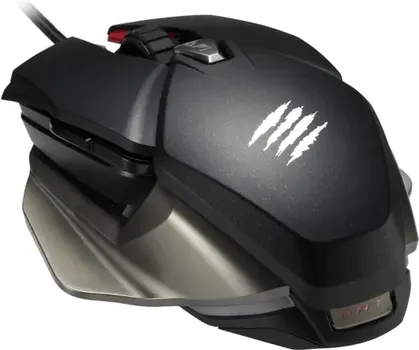 MADCATZ B.A.T. 6+ GAMING MIŠ │ SENZOR: PIXART PMW3389 │ DPI: DO 16.000 │ BRZINA: 400 IPS │ UBRZANJE: 50G │ POLLING RATE: 2000 HZ / 0.5 MS │ TASTERA: 10 (PROGRAMABILNI) │ RGB OSVJETLJENJE: 16.8M BOJA │ PROFILI: 5 │ PREKIDAČI: 60M KLIKOVA │ OBLIK: ERGONOMSKI, OBOSTRANI │ TEŽINA: 115 G │ DIMENZIJE: 125 X 66 X 42 MM │ KABEL: PLETENI, 1.8 M │ DODATNA OPREMA: OSLONAC ZA DLAN, 2 BOČNA UMETKA (6 / 6)