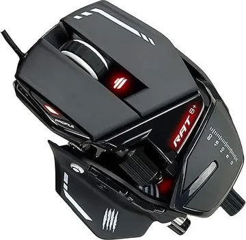 MADCATZ R.A.T. 8+ GAMING MIŠ (MR05DCINBL000-0) │ SENZOR: PIXART PWM3389 (OPTIČKI) │ DPI: DO 16.000 │ BRZINA: 400 IPS │ UBRZANJE: 50G │ POLLING RATE: 2000HZ / 0.5MS │ TASTERA: 11 │ PREKIDAČI: OMRON (50M) │ RGB: 16.8M BOJA │ MEMORIJA: 4 PROFILA │ DODATNA OPREMA: OSLONCI ZA DLAN I PRST, 3 TEGOVA │ TEŽINA: 157 G │ DIMENZIJE: 119 X 88 MM │ KABEL: PLETENI, 1.8 M │ OBLIK: ERGONOMSKI (ZA DEŠNJAKE) (5 / 5)