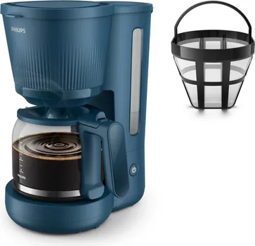 PHILIPS HD7411/70 RUČNI DRIP APARAT │ KAPACITET: 10 ŠOLJICA │ REZERVOAR: 1,38L │ SNAGA: 1080W │ TIP KAFE: MLEVENA │ ANTI-DRIP │ FUNKCIJA ODRŽAVANJA TOPLOTE: DA (30 MIN) │ AUTOMATSKO ISKLJUČIVANJE │ MATERIJAL: STAKLO │ BOJA: PLAVA │ DIMENZIJE: 168,6X315,7X328,8 MM (3 / 3)