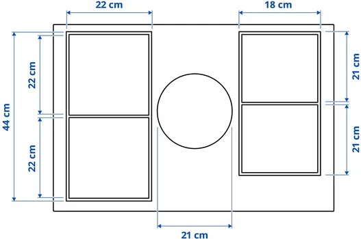 IKEA BLIXTSNABB INDUCTION HOB, 78 CM 604.678.30 (8 / 8)