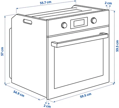 IKEA ANRÄTTA FORCED AIR OVEN 604.117.20 (7 / 7)