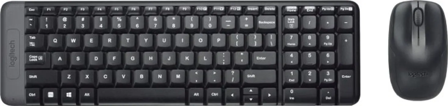 LOGITECH MK220 COMPACT WIRELESS KEYBOARD + MOUSE COMBO, US LAYOUT (1 / 4)