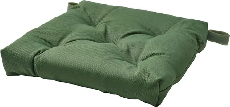 MALINDA JASTUČIĆ STOLICE, ZELENA, 40/35X38X7 CM (1 / 4)