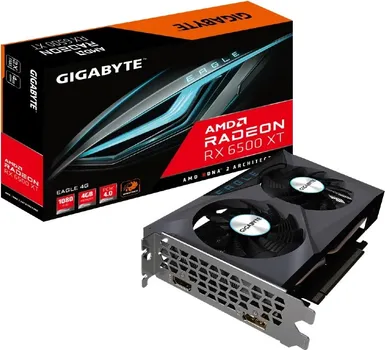 GIGABYTE VGA RX 6500 XT EAGLE 4GB GDDR6 64BIT HDMI,DP [GV-R65XTEAGLE-4GD] (3 / 6)