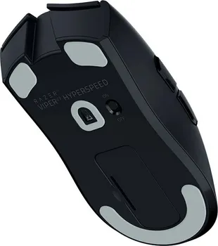 RAZER VIPER V3 HYPERSPEED WIRELESS ESPORTS GAMING MIŠ │ SENZOR: FOCUS PRO 30K, 30000 DPI │ DUGMADI: 6 PROGRAMABILNIH │ BRZINA: 750 IPS │ UBRZANJE: 70G │ PREKIDAČI: MEHANIČKI GEN-2, 60 MILIONA KLIKOVA │ TRAJANJE BATERIJE: DO 280H (HYPERSPEED), 50H (HYPERPOLLING) │ MASA: 59–82 G │ DIMENZIJE: 127.1 X 63.9 X 39.9 MM │ NOŽICE: 100% PTFE (4 / 4)