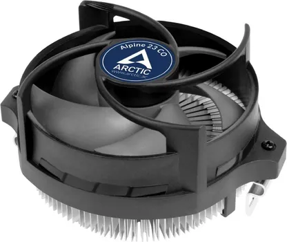 ARCTIC ALPINE 23 CO COMPACT AMD CPU COOLER, 90 MM FAN, 2002700 RPM, DUAL BALL BEARING, AM5, AM4