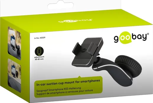 GOOBAY DRŽAČ ZA TELEFON U AUTU, VAKUUM (1 / 3)