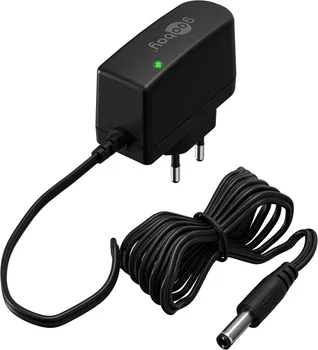GOOBAY POWER SUPPLY 12V 7,2W 0,6A 5,5MM X 2,5 DC 64974 64974 (1 / 5)