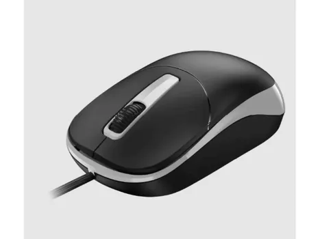 GENIUS MIŠ DX-123, USB,OPTIČKI, 1200 DPI, 3 TIPKE, CRNO-SIVI (3 / 7)