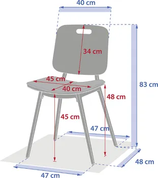 HESPERIDE BAŠTENSKA STOLICA TERZANO 47X48X83CM BEŽ (3 / 4)