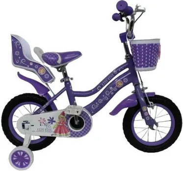 BICIKL 12 INCH/26627/CB-4 - GIRL- LJUBIČASTO BIJELA (1 / 2)