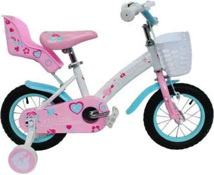 BICIKL 12 INCH/26627/KB005 - GIRL-ROZO BIJELA (1 / 2)
