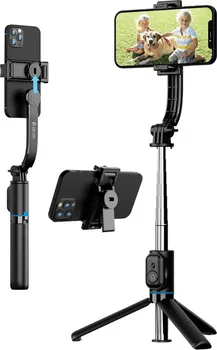 DEVIA BLUETOOTH SELFIE STICK TRIPOD │ BLUETOOTH SELFIE STATIV │ VISINA: DO 960 MM │ KOMPATIBILAN SA ANDROID I IOS UREĐAJIMA │ 360° ROTACIJA │ BLUETOOTH 4.2 DOMETA DO 10 M │ TEŽINA: 156 G │ BATERIJA: CR2032 (ZAMJENJIVA) │ ODVOJIVI DRŽAČ ZA TELEFON (65–95 MM) (1 / 3)