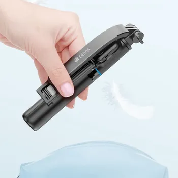DEVIA BLUETOOTH SELFIE STICK TRIPOD │ BLUETOOTH SELFIE STATIV │ VISINA: DO 960 MM │ KOMPATIBILAN SA ANDROID I IOS UREĐAJIMA │ 360° ROTACIJA │ BLUETOOTH 4.2 DOMETA DO 10 M │ TEŽINA: 156 G │ BATERIJA: CR2032 (ZAMJENJIVA) │ ODVOJIVI DRŽAČ ZA TELEFON (65–95 MM) (2 / 3)