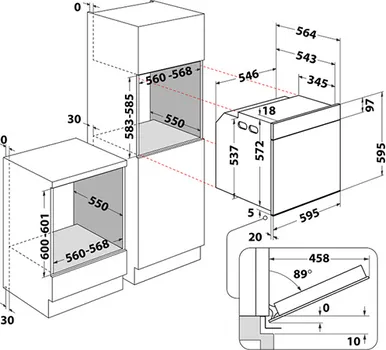 WHIRLPOOL UGRADNA RERNA AKZ9S 8270 FB PIROLITIČKA (3 / 3)