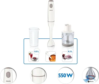 PHILIPS MIKSER ŠTAPNI HR 1602/00 550W (3 / 3)
