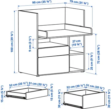 IKEA SMÅSTAD 695.832.17 (5 / 5)