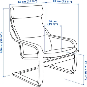 IKEA POÄNG 593.884.57 (5 / 5)