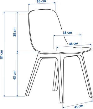 IKEA ODGER (chair) 603.599.96 (11 / 11)