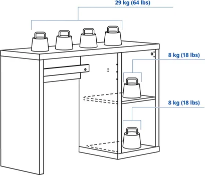 IKEA KALLAX DESK 905.851.01 (3 / 11)