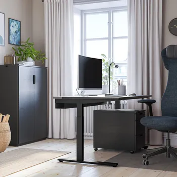 IKEA MITTZON 140 x 60 x 65-85 cm 295.280.44 (3 / 9)
